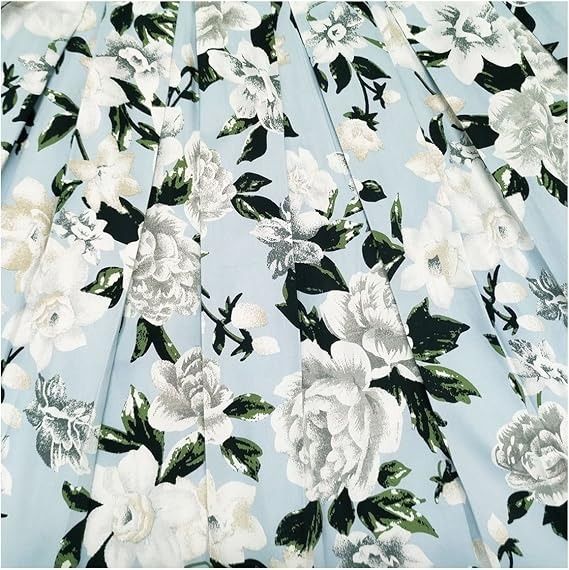 Floral Pleated Skirt obraz 2